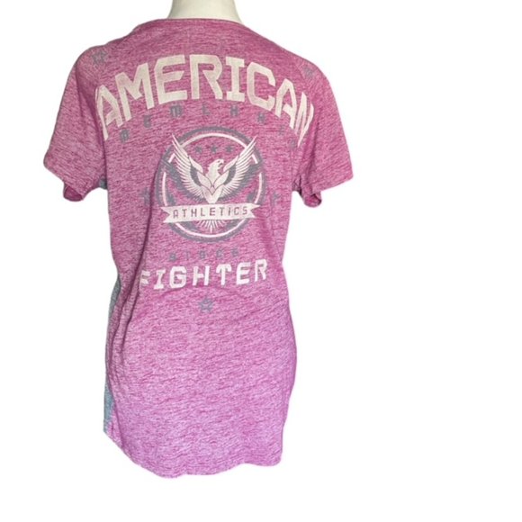 Affliction American Fighter Scoop Neck Tee - Picture 5 of 8